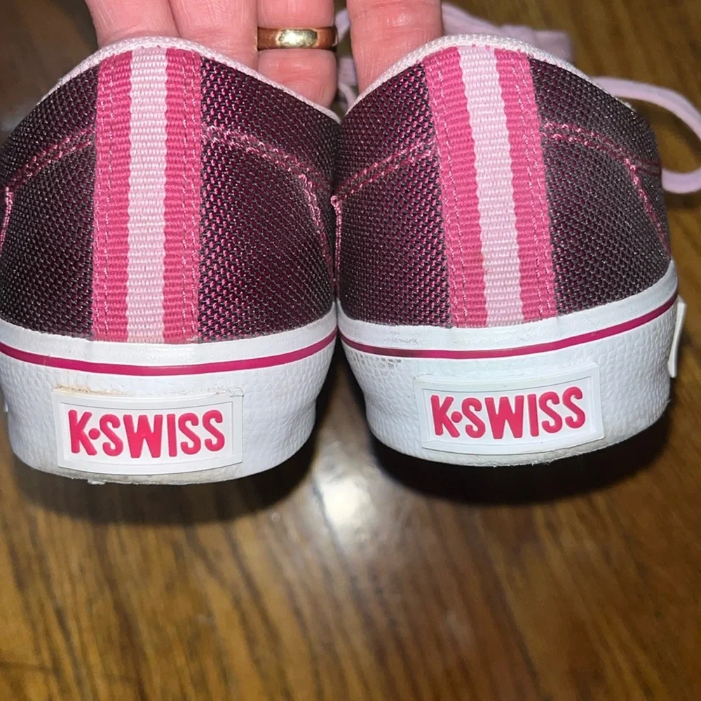 K-Swiss purple sneakers size 6.5